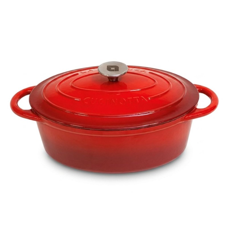 Panela de ferro fundido esmaltada La Nordica, Oval, Ф33 - Produtos para comparar