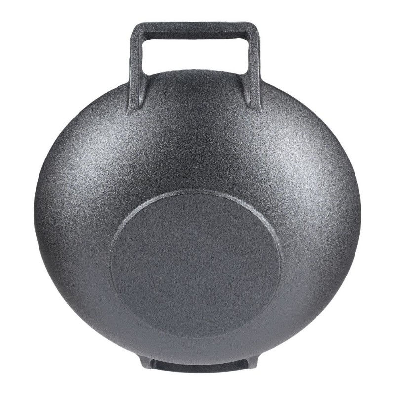 Frigideira de ferro fundido wok, Ф36 Frigideira de ferro fundido wok, Ф36 -