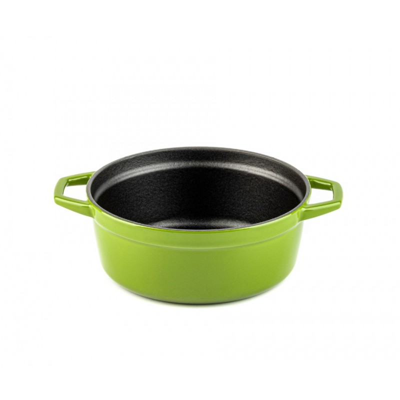 Panela funda de ferro fundido Solagio, Bamboo, Ф20 - 