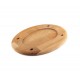 Descanso de madeira para uma placa oval Hosse HSOISK2533, 25x33cm | Descanso de madeira |  |