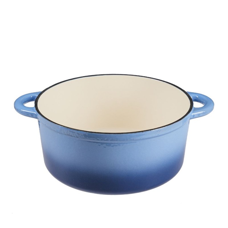 Panela em ferro fundido esmaltado, Azul, Ф22 | Panela de ferro fundido |  |